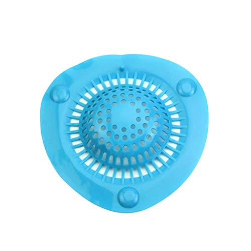 Generico Cocina Baño Ventosa Fregadero Filtro Filtro Neto Tapón Baño Azul S Conveniente y resistente Hermoso diseño.