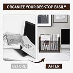 YINMIT Magazine Holder, Magazine Rack Floor, Magazine Storage Basket, File Holder Organizer, Folder Organizer for Magazines, Books, Newspapers, Tablets (Medium) - Image 5