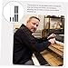 Wakauto 1 Set Piano Tuner Wrench Piano Tuning Tool Piano Tuner Tools Handle Sticks Shock Absorbers Fingerboard Metal Tool Box Repair
