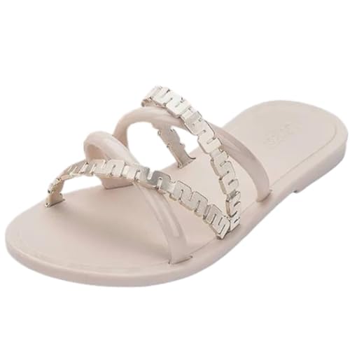 Chinelo Feminino Rasteira + Bolsa Metalizada Golden Melissa