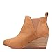 TOMS womens Kelsey Fashion Boot, Tan, 8.5 US