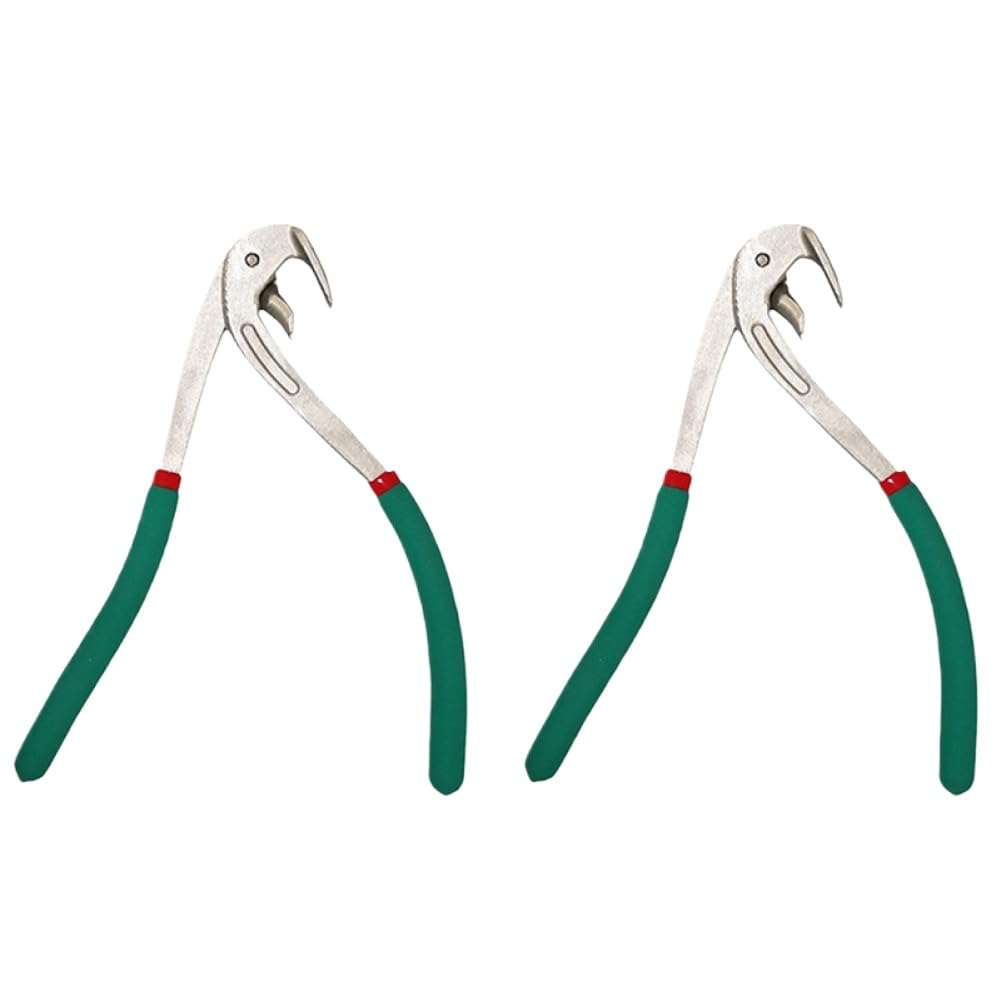 Equuqhrhh Onecolor Universal Car Dent Repair Pliers 2Pcs Automotive Clamp Puller Vise For Wheel Eyebrow Flat Hole Crimping Tool