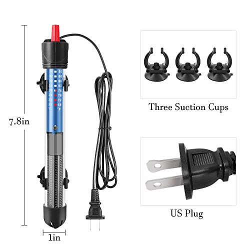 Hitop-Fish COMOYA Hitop 25W/50W/100W/300W Adjustable Aquarium Heater thumb #1