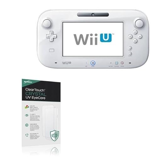 BoxWaveXN[veN^[Nintendo Wii UQ[pbhΉ - ClearTouch Crystal Anti-UV EyeCare (2pbN)ALQȃu[CgtB^[ŏAJy܂