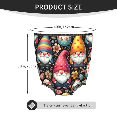 Gnomes de Pâques Augenstern avec œufs fleurs et culotte noire - 5