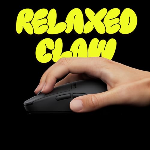 Image of Pulsar Gaming Gears X2H Crazylight Wireless Gaming Mouse, Ultra Lightweight 1.51 oz (43g), Optical Switch, 32000 DPI, 750 IPS, XS-1 Sensor, 8k Compatible (Medium, Jet Black)