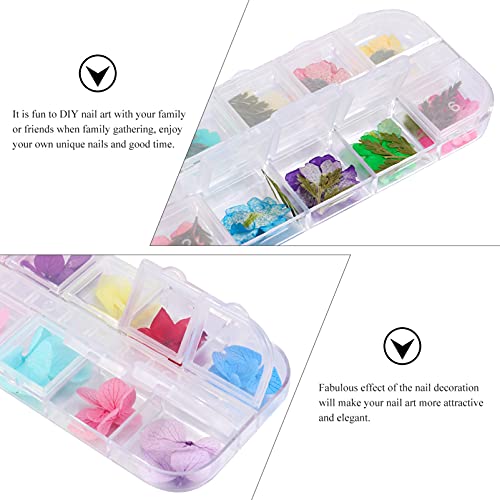 SEWACC 9 Caixas De Sabão Em Flocos Cosmético Brilho Olhos Flores Arte Para Kit Fazer Vela Manicure M