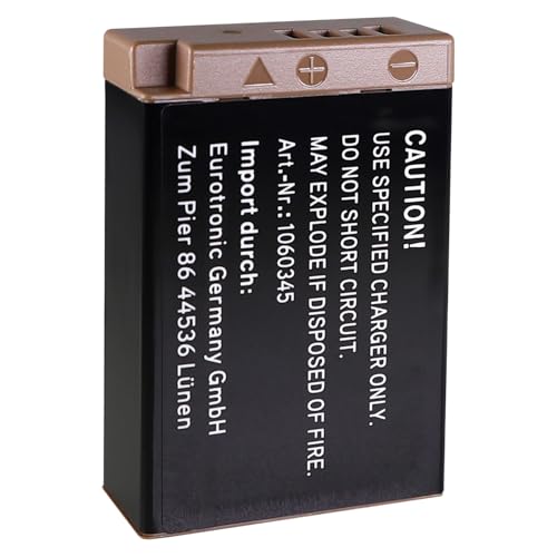 Blumax Akku LP-E17 USB-Typ C Eingang kompatibel mit Canon EOS RP R10 R100 77D 200D 250D 750D 760D 800D