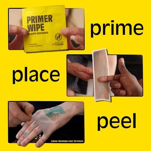 Inkbox Temporary Tattoos, Semi-Permanent Tattoo, One Premium Easy Long Lasting, Water-Resistant Temp Tattoo with For Now Ink - Lasts 1-2 Weeks, Butterfly Tattoo, 1 x 1 in, Flutter