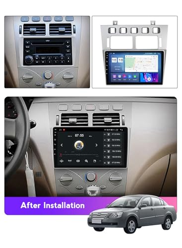 Autoradio Android tactile double DIN GPS Bluetooth pour Chery Fora - 6