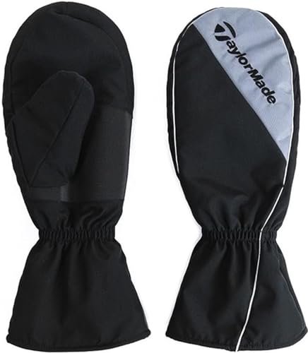 Manoplas TaylorMade Golf Cart Mittens N7817501 negras para carro de golf