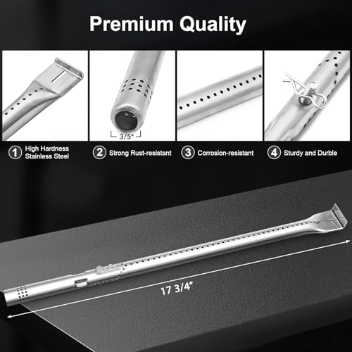 image for Uniflasy Grill Replacement Parts for Charbroil Performance 4 Burner 46