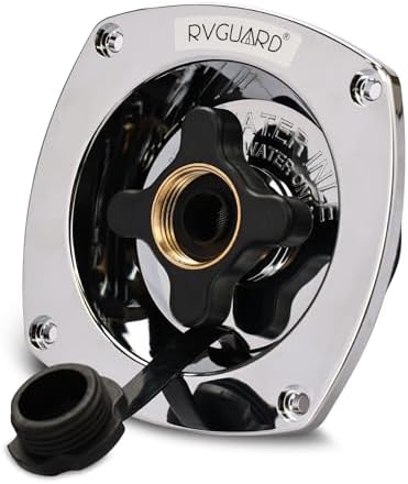 Rv Drinking Water Hose RV City Water Fill Inlet Flange Check Valve Water Hookup... Camco Rv Accessories - Foto 9