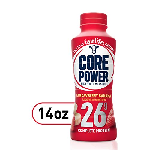 Core Power QSWEET Fairlife 26G Protein Milk Shakes, Ready To Drink For Workout Recovery, Strawberry Banana thumb #9