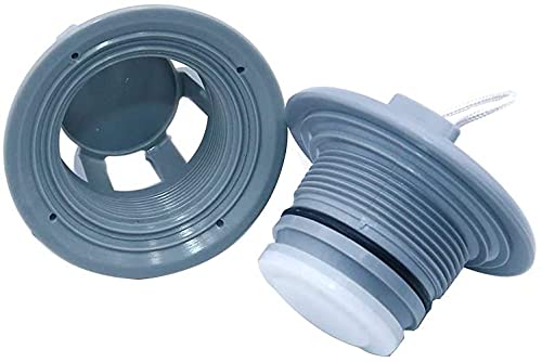 Valvola Aria Per Kayak PVC 8 Denti - Ricambio Universale Con Doppia Tenuta Per Gommoni E Canoe - 2