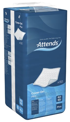 Attends Cover Dri Plus Einweg Sechskant Underpads 60 x 90 cm 50 Stück
