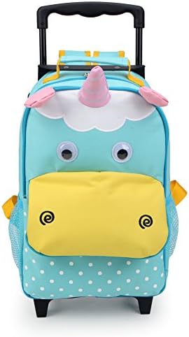 Yodo 3-Way Kids Suitcase Luggage or Toddler Rolling Backpack with...