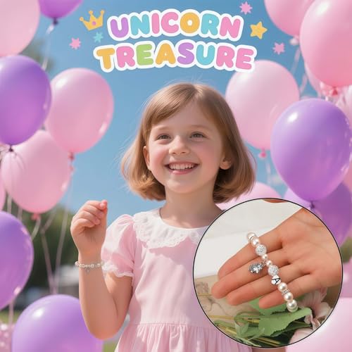 Unicorn Bracelet Gifts - Heart Initial A To S Unicorn Jewelry Unicorns Gifts Rainbow Letter Unicorn Bracelets Birthday Gift2