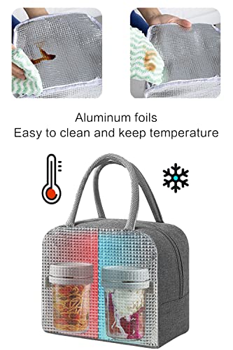 Koikey Overnight Oats Container Mason Jars - 10Oz Yogurt Oatmeal Glass Canning With Lids And Spoon For Portable Breakfast And Lunch, Cereal, Milk, Fruit Salad Refrigerated Storage, Grey Pack Of 2 #TOP2