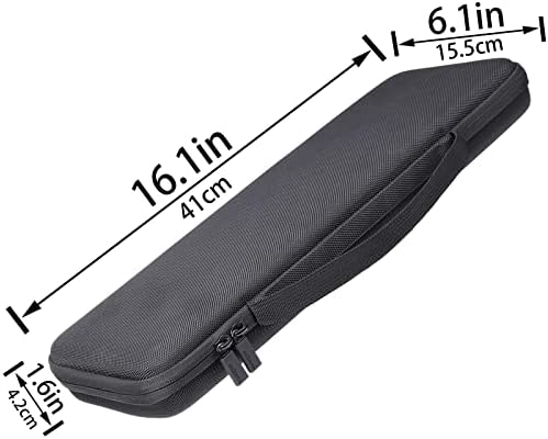 co2CREA Keyboard and Mouse Combo Travel Case for Logitech MX Mechanical Mini Wireless Illuminated Keyboard and Anywhere 3 Compact MouseCase only