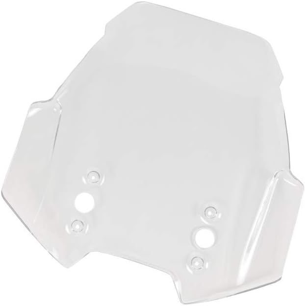 Motorcycle Accessories for Kawasaki Versys 650 1000 LT Wind Deflectors Windscreen Windshield 2012 2013 2014 2015 2016 2017 2018 2019 2020 2021 (Transparent)