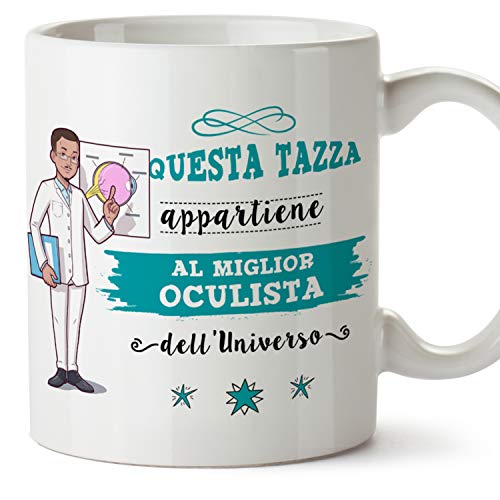 Mugffins Tazza Oculista (Migliore dell' Universo) - Idee Regali Originali