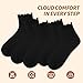 LITERRA 15 Pairs Women's Ruffle Calf Ankle Socks - Cute Fashion Breathable Casual Socks, Size 5-10/10-13 Bulk Pack