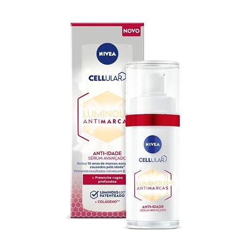 NIVEA Sérum Facial Cellular Luminous 630® ANTIMARCAS Anti-idade 30ml