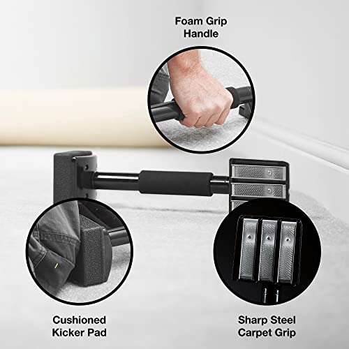 VonHaus Carpet Stretcher - Universal Fit with Comfortably Padded Kicker and Gripper - DIY Fitting Tools for Domestic and Professional Use - Carpet Knee Kicker Tool 4 VonHaus Carpet Stretcher - Universal Fit with Comfortably Padded Kicker and Gripper - DIY Fitting Tools for Domestic and Professional Use - Carpet Knee Kicker Tool - Image 4