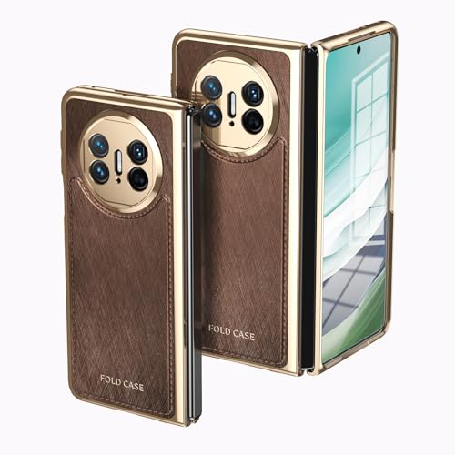 Coque Huawei Mate X3 antichoc antidérapante et cadre or galvanisé rigide