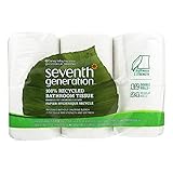 Seventh Generation Bathroom Tissue - Case of 4 - 300 Count