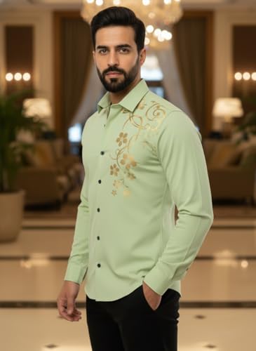 Image of Bellstone Men's Solid Cotton Shirt | Casual | Plain | Full Sleeve | Summer-Regular Fit| Men Stylish Shirt | Everyday Formal Wear |Soft Breathable Fabric | Everyday Smart Casual Wear
