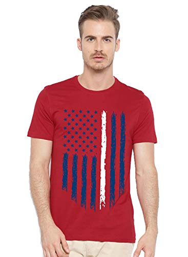 Image of ADRO Men's Cotton Regular Fit T-Shirt