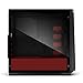 Phanteks PH-EC416PSTG_BR Eclipse P400S Silent Edition with Tempered Glass, Black/Red Cases