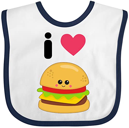 inktastic I Love Cheeseburgers Baby Bib