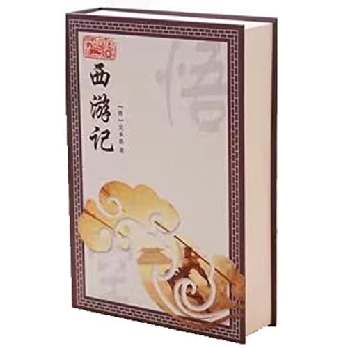 cassaforte invisibile Cassaforte a libro Cassaforte antifurto Libro di Simulazione Cassaforte a Libro con lucchetto a combinazione,White-22cm*15cm*4.5cm