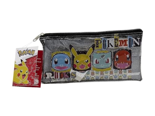 Pokémon Federmäppchen Mit Reißverschluss - Offizielles Produkt, Violett, Unisex, Für Schule & Studium