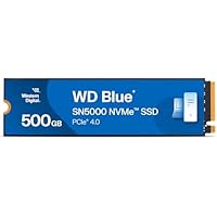 WD Blue NVMe SSD 500GB, Disco Duro SSD M.2 2280 con Velocidad