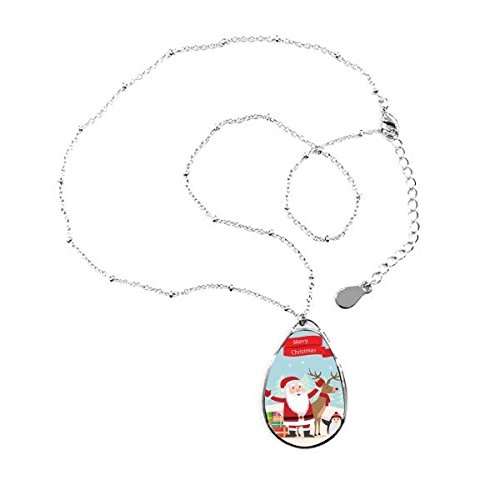 Collier Noël motif pingouin pour sublimer vos tenues de fêtes en famille