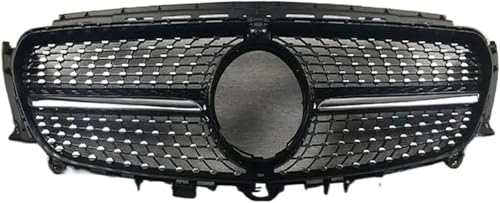 Calandre pour avant pour Benz W213 C238 E300 grille pare-chocs Diamond Glossy Black