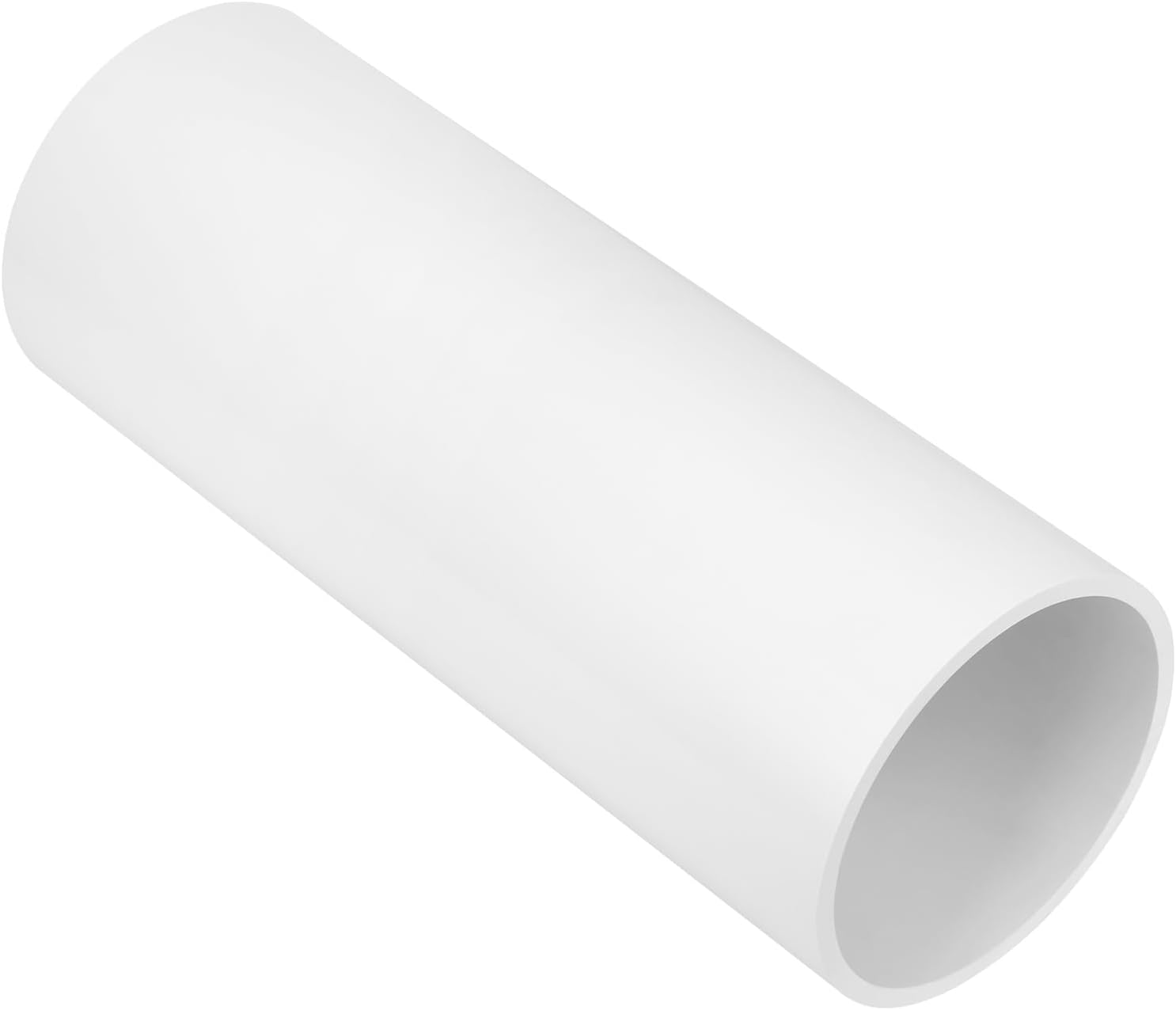 6 Inch PVC Pipe 17" Long White Sch40 Industrial PVC Pipes for Home DIY, Greenhouse, Garden, Farm, Workshop, Furniture Grade(6" x 17"L)