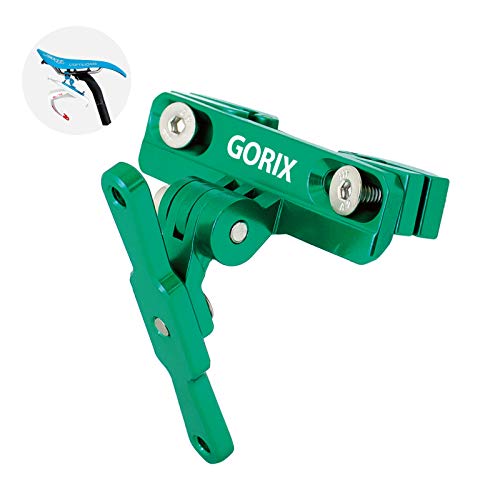 GORIX(ゴリックス) サドル用 ボトルホルダー [角度調整可能 しっかり固定 ドリンクホルダー] ボトルケージ システム GX-SDLBC グリーンのサムネイル