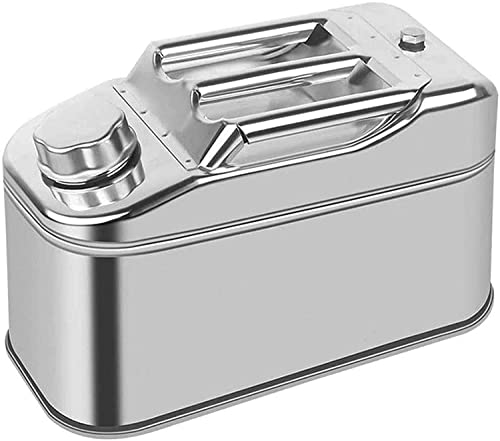 Bidon de carburant métallique portable 5L idéal pour vos trajets en plein air