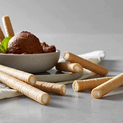 Image of Amazon Brand - Aplenty, Vanilla Rolled Wafers, 5 oz