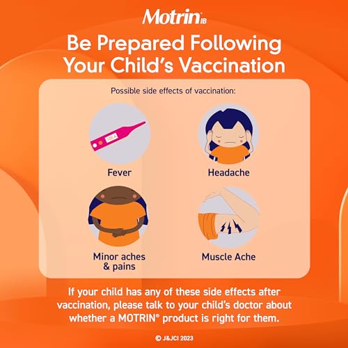 Motrin Children'S Oral Suspension 100Mg Ibuprofen Medicine, Nsaid Fever Reducer & Pain Reliever For Minor Aches & Pains Due To Cold & Flu thumb #4