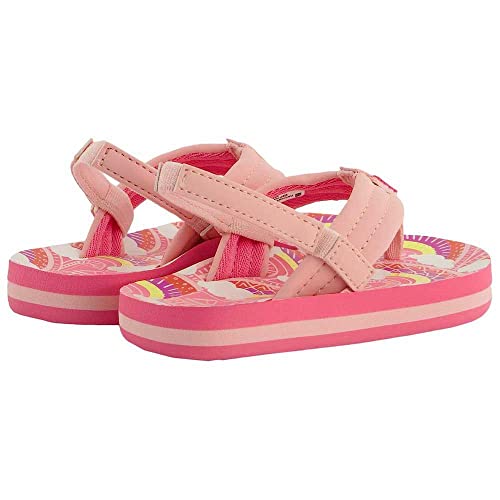Image of REEF Girls Toddler /Little Kid Ahi Beach Flip Flop, Soft Cushion Footbed, Water Friendly