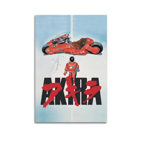 Szzmyo Akira - Póster decorativo de la película, pintura moderna y estética, póster decorativo para dormitorio, sala de estar, póster de 30 x 45 cm, estilo sin marco