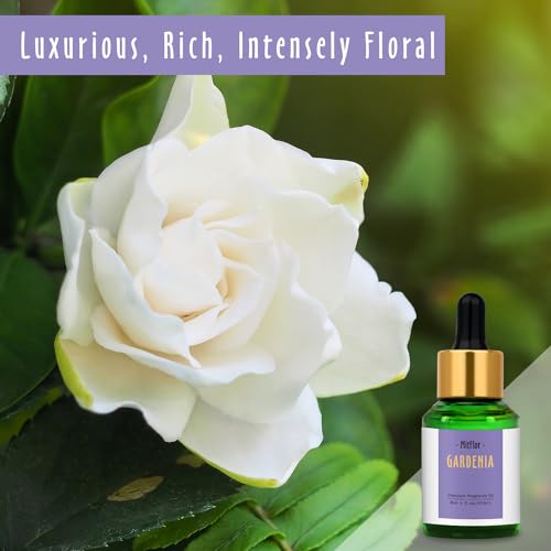 Image of MitFlor- Gardenia Fragrance Oil 30ml, Floral Essential Oils for Diffuser | Candle Scents for Candle Making, Soap Making Supplies