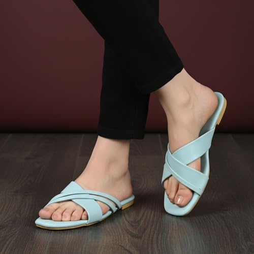 Image of IndieStide Heel Casual Flip Flops Slippers For Girls Women, Comfortable cushioned Chappals