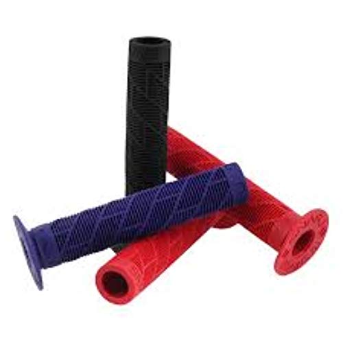 Snafu HARRY MAIN MAGICAL BMX HANDLEBAR GRIPS FROM, SOFT TEXTURED,TACKY WITH FLANGE CHOOSE RED BLACK OR PURPLE